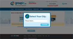 Desktop Screenshot of groupin.pk